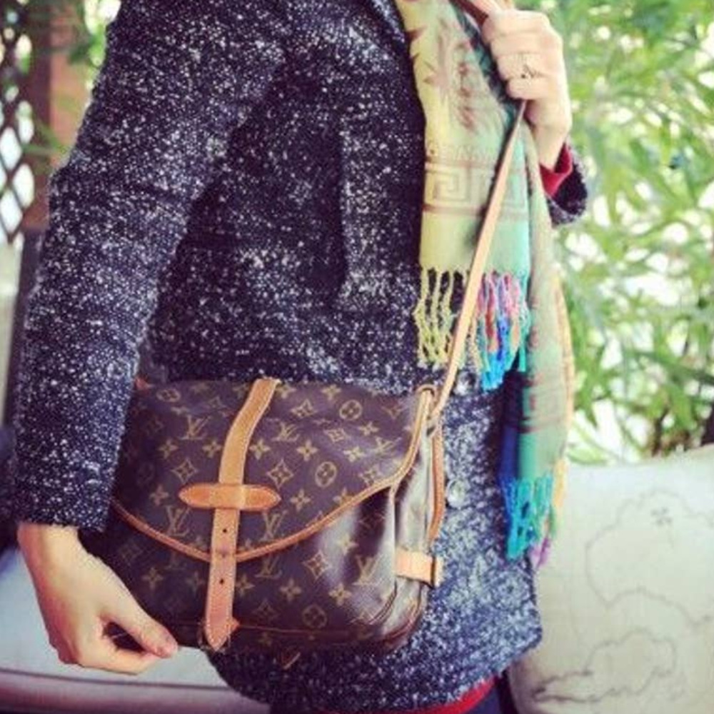 💎✨BEAUTIFUL✨💎 Louis Vuitton Monogram Saumur 30 Shoulder Bag